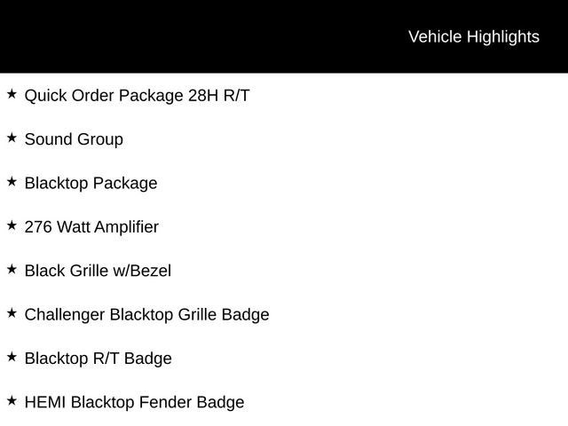 2018 Dodge Challenger R/T