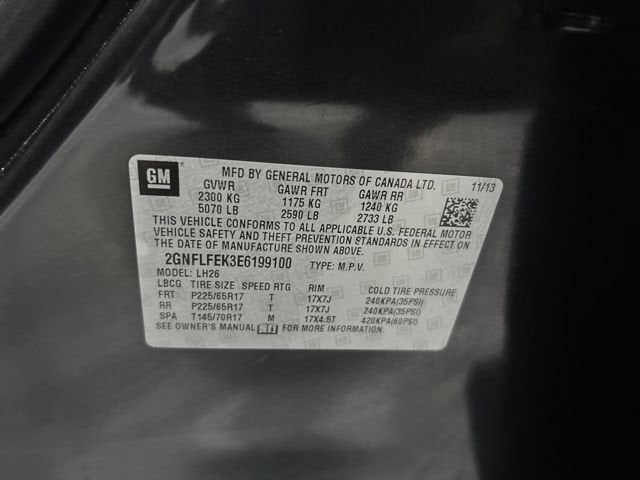 2014 Chevrolet Equinox LT