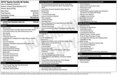 2018 Toyota Corolla SE