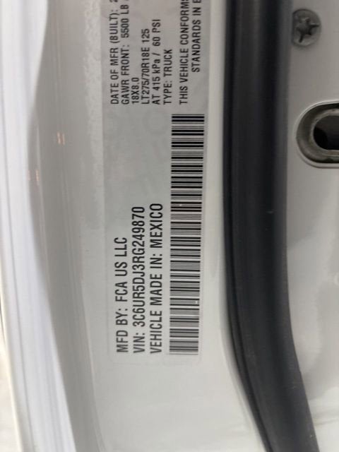 2024 RAM 2500 Big Horn Crew Cab 4x4 6'4" Box