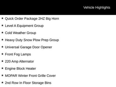 2022 RAM 2500 Big Horn Crew Cab 4x4 6'4" Box