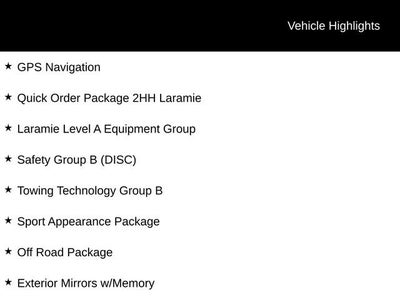 2022 RAM 2500 Laramie Crew Cab 4x4 6'4" Box