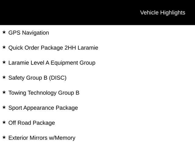 2022 RAM 2500 Laramie Crew Cab 4x4 6'4" Box