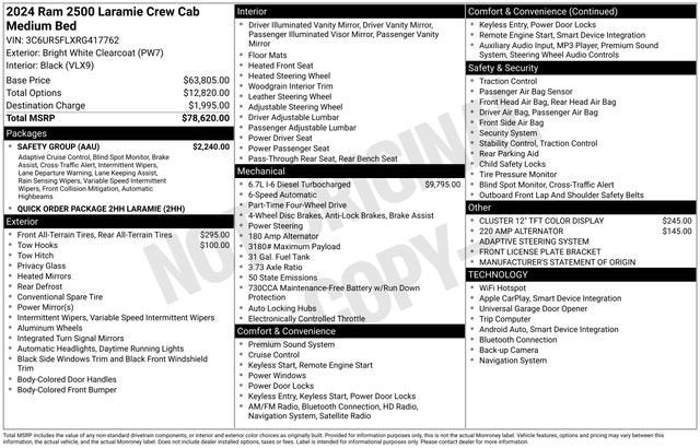 2024 RAM 2500 Laramie