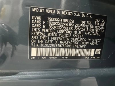 2026 Honda HR-V AWD EX-L