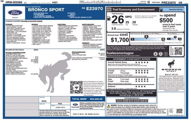 2023 Ford Bronco Sport Big Bend