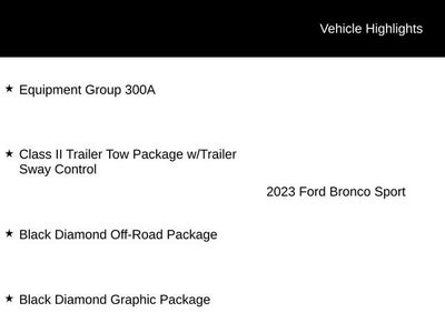 2023 Ford Bronco Sport Outer Banks