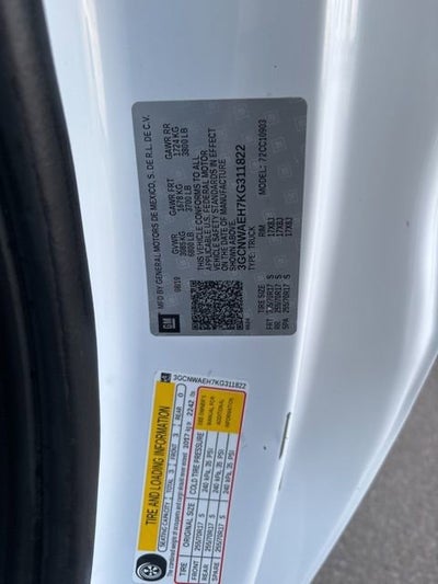 2019 Chevrolet Silverado 1500 Work Truck