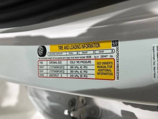 2022 Chevrolet Silverado 1500 Custom Trail Boss