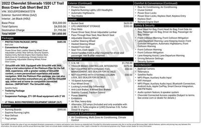 2022 Chevrolet Silverado 1500 LT Trail Boss