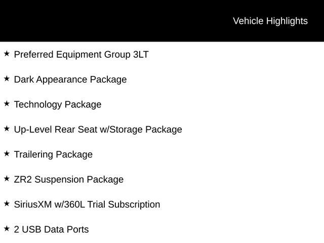2025 Chevrolet Silverado 1500 ZR2