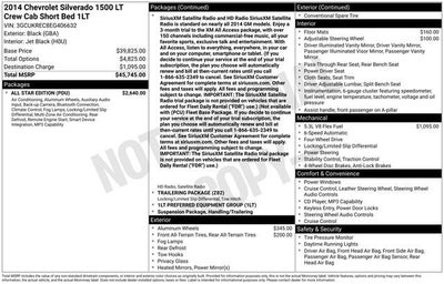 2014 Chevrolet Silverado 1500 LT
