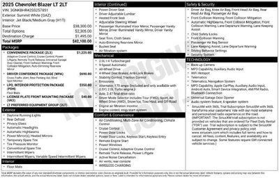 2025 Chevrolet Blazer 2LT