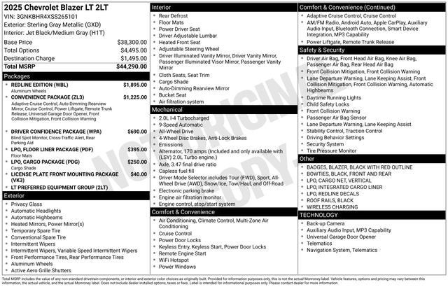 2025 Chevrolet Blazer 2LT