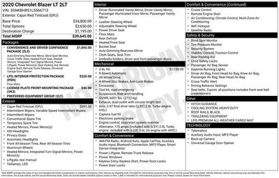 2020 Chevrolet Blazer 2LT