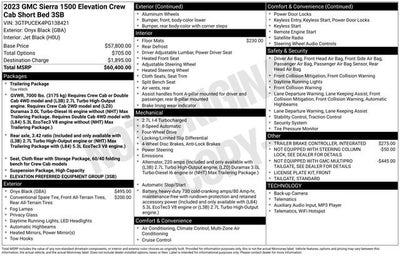 2023 GMC Sierra 1500 Elevation