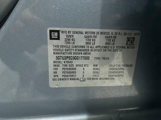 2016 GMC Sierra 1500 Denali