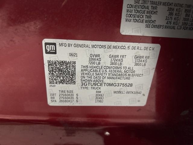 2021 GMC Sierra 1500 Elevation