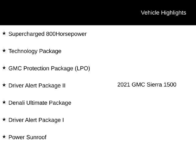 2021 GMC Sierra 1500 Denali