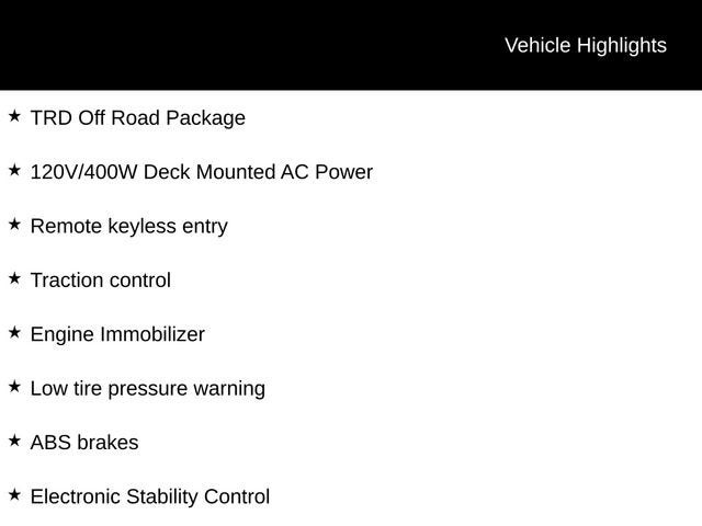 2019 Toyota Tacoma TRD Off Road