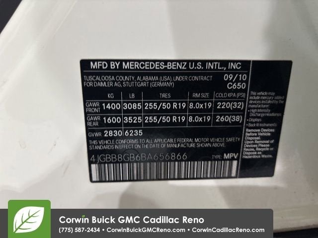 2011 Mercedes-Benz ML 350 4MATIC®