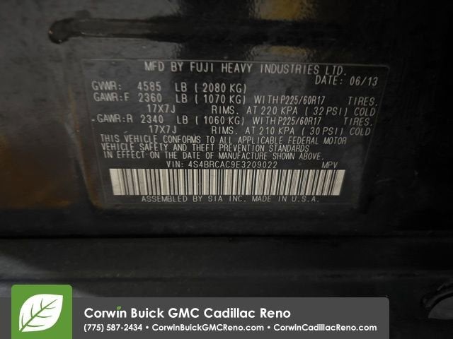 2014 Subaru Outback 2.5i