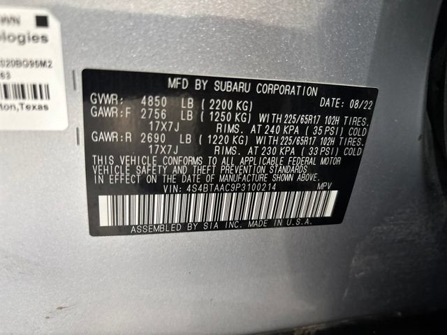 2023 Subaru Outback BASE