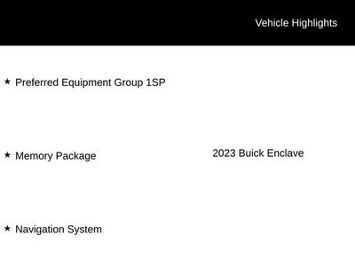 2023 Buick Enclave Avenir