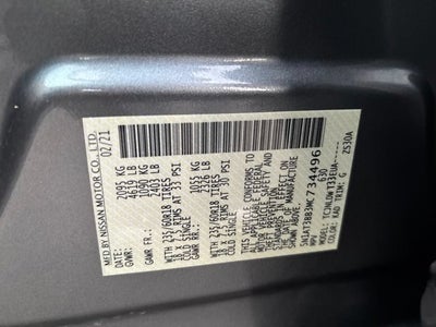 2021 Nissan Rogue SV Intelligent AWD