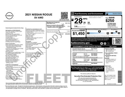 2021 Nissan Rogue SV Intelligent AWD