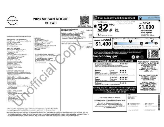 2023 Nissan Rogue SL FWD
