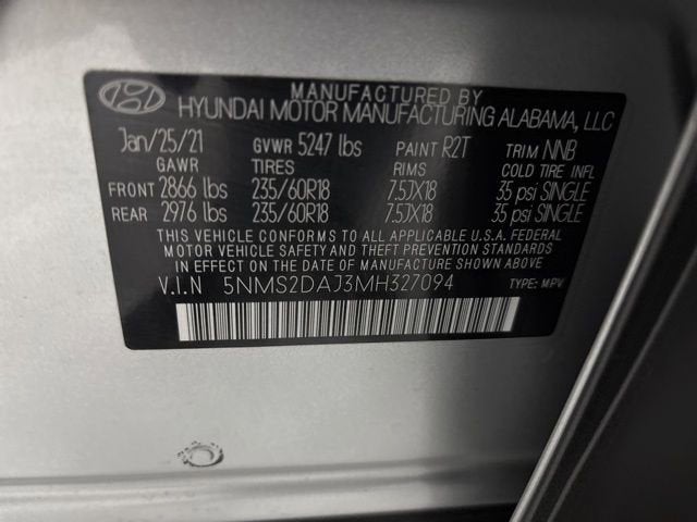 2021 Hyundai Santa Fe SEL