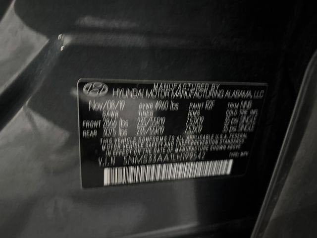 2020 Hyundai Santa Fe SEL 2.0T