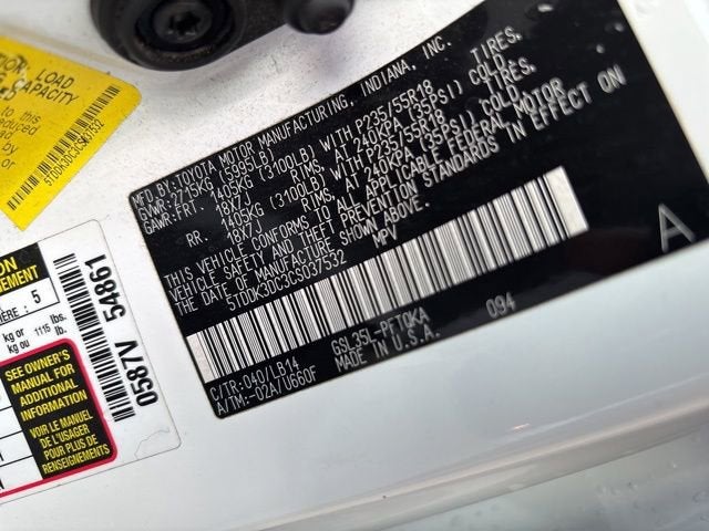 2012 Toyota Sienna XLE 7 Passenger