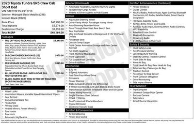 2020 Toyota Tundra 4WD SR5
