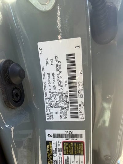 2026 Toyota Tundra 1794 Edition CrewMax 5.5' Bed