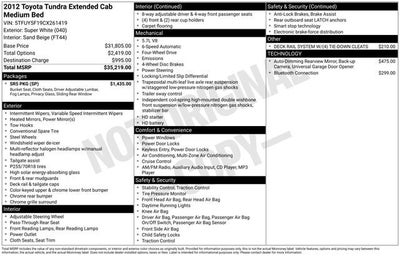 2012 Toyota Tundra Grade 5.7L V8