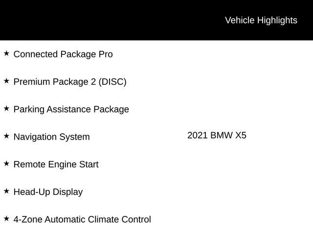 2021 BMW X5 xDrive40i