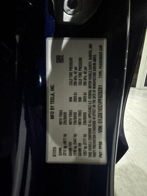 2023 Tesla Model 3 Performance