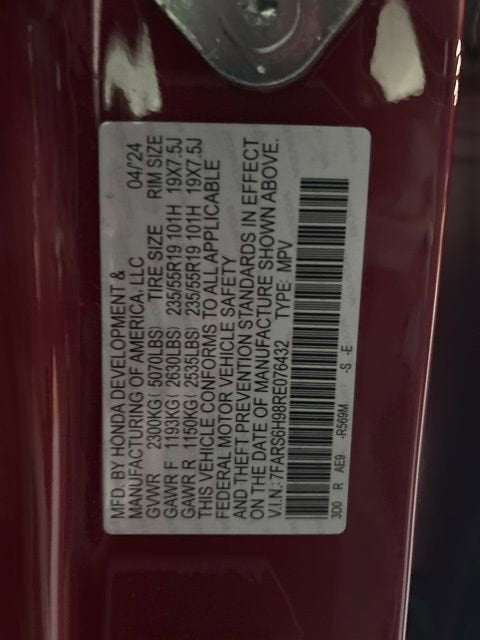 2024 Honda CR-V Hybrid Sport Touring