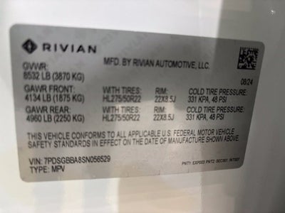 2025 RIVIAN R1S Adventure