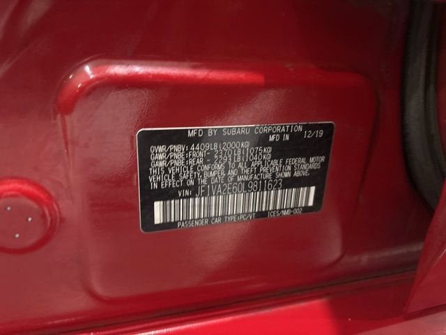 2020 Subaru WRX STI STI