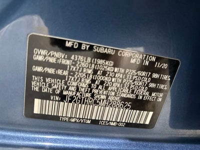 2021 Subaru Crosstrek Sport
