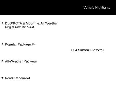 2024 Subaru Crosstrek Premium