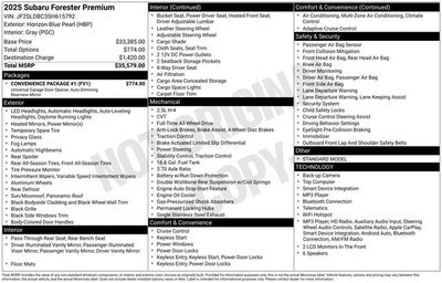 2025 Subaru Forester Premium