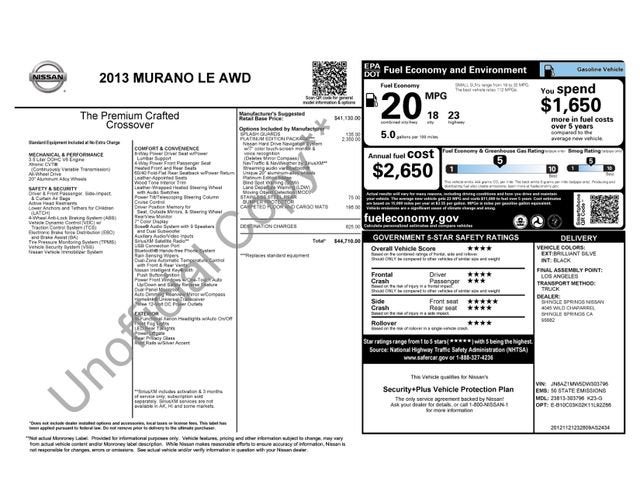 2013 Nissan Murano LE
