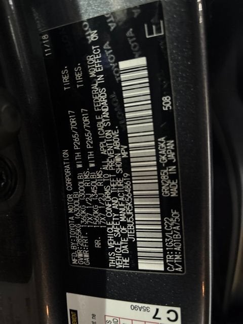 2019 Toyota 4Runner TRD Off Road Premium