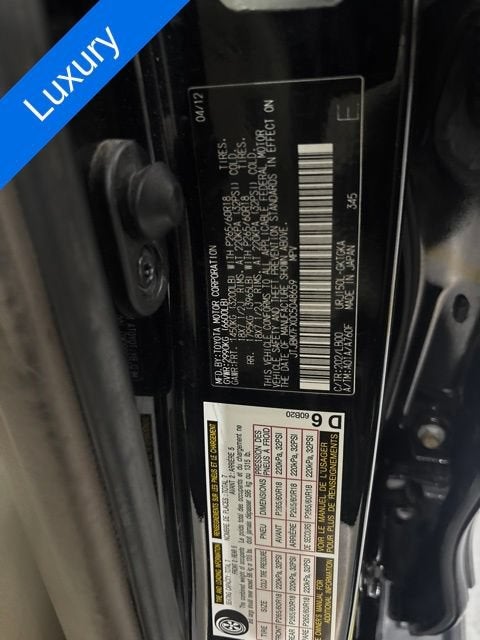 2012 Lexus GX 460 NA