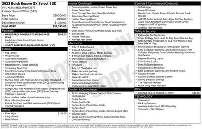 2023 Buick Encore GX Select