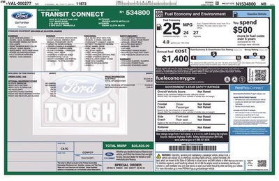 2022 Ford Transit Connect XLT Cargo Van